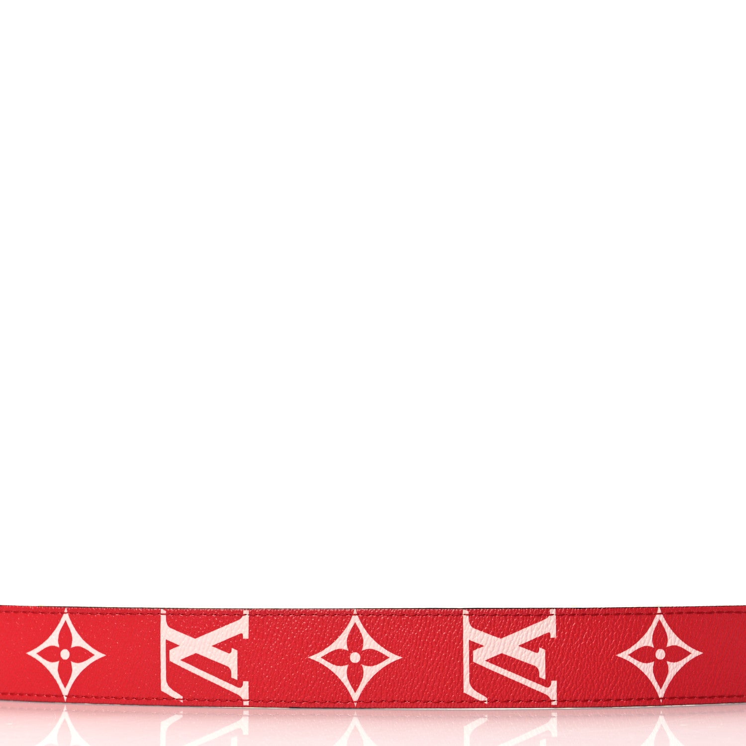 Louis Vuitton Monogram Giant Bandouliere Shoulder Strap Rouge 4 of 5