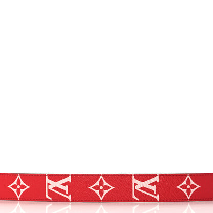 Louis Vuitton Monogram Giant Bandouliere Shoulder Strap Rouge 4 of 5