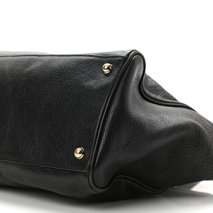 Gucci Calfskin Blondie Satchel Black 10 of 11