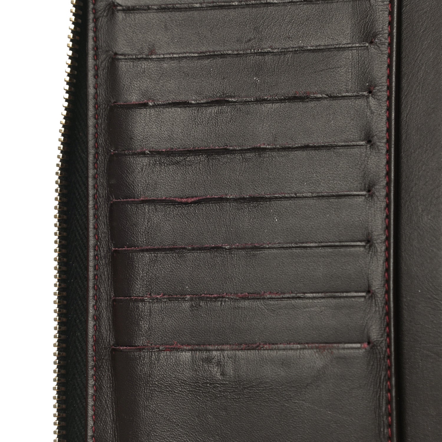 Chanel Caviar Quilted Large Zip Around Organizer Wallet Black 11 of 12