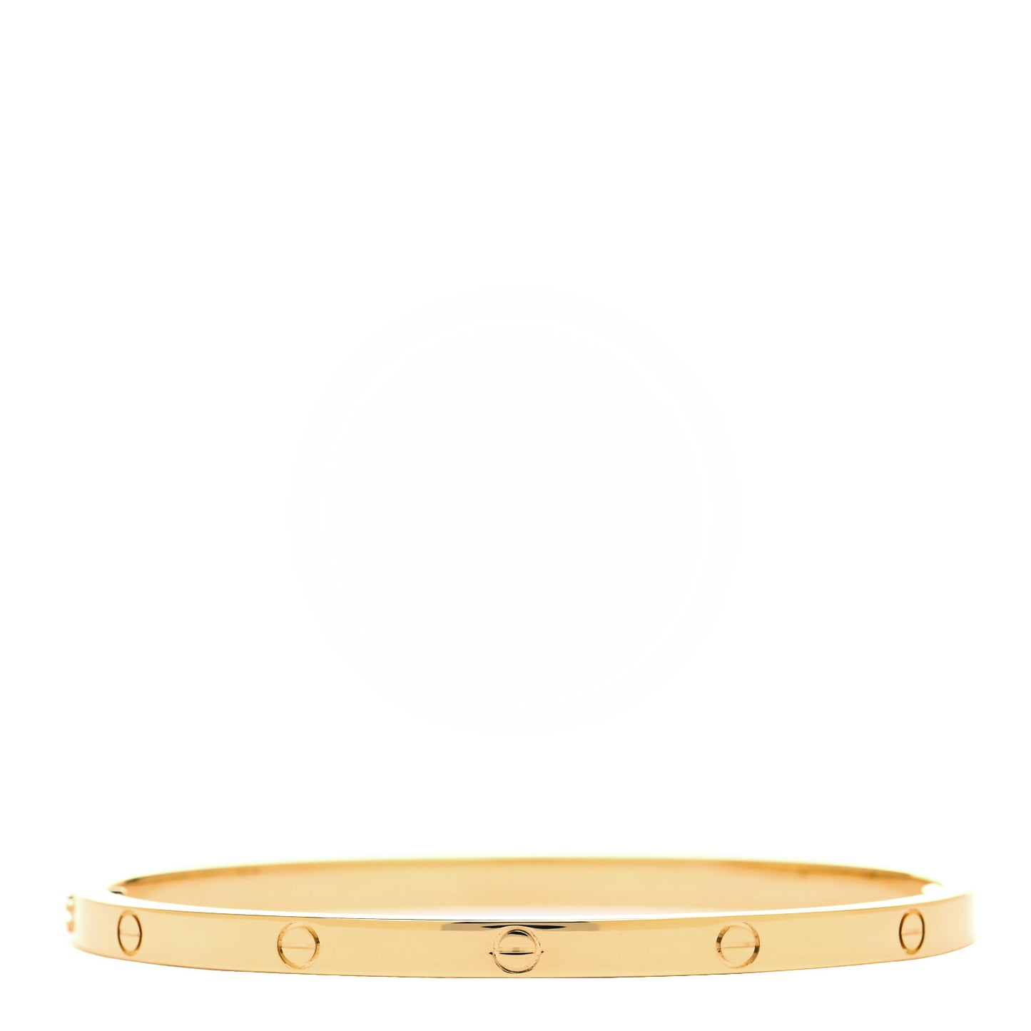 18K Yellow Gold Small LOVE Bracelet 16