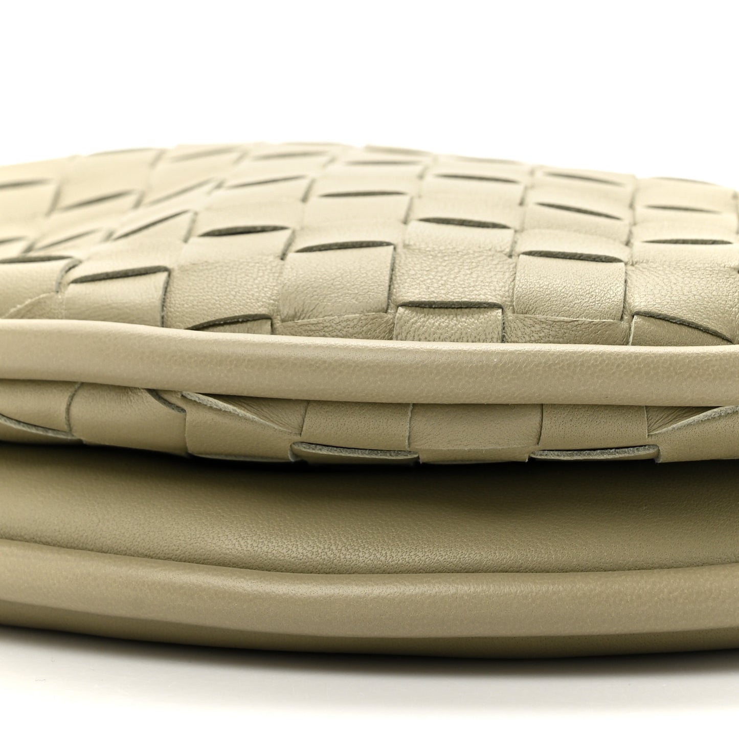 Nappa Intrecciato Small Gemelli Multipocket Bag Travertine Muse