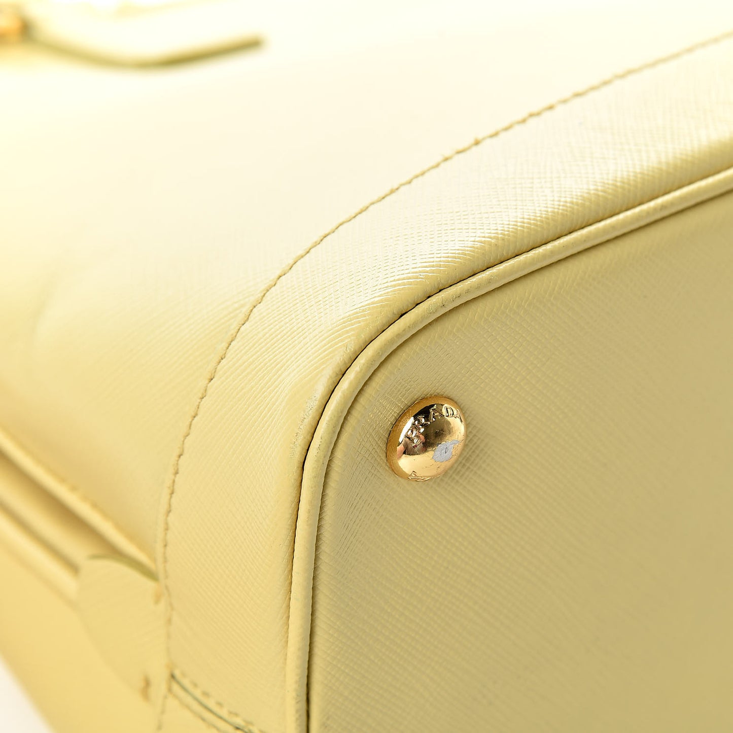 Saffiano Lux Large Open Promenade Tote Ginestra