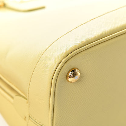 Prada Saffiano Lux Large Open Promenade Tote Ginestra 13 of 23