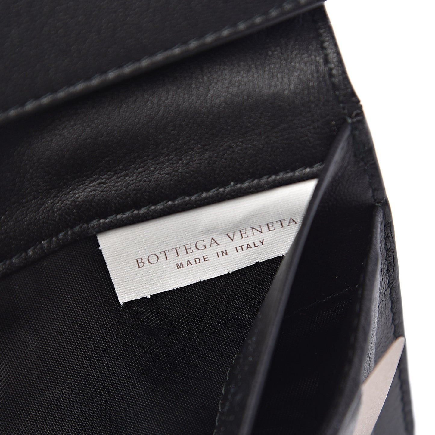 Nappa Intrecciato Continental Wallet Black