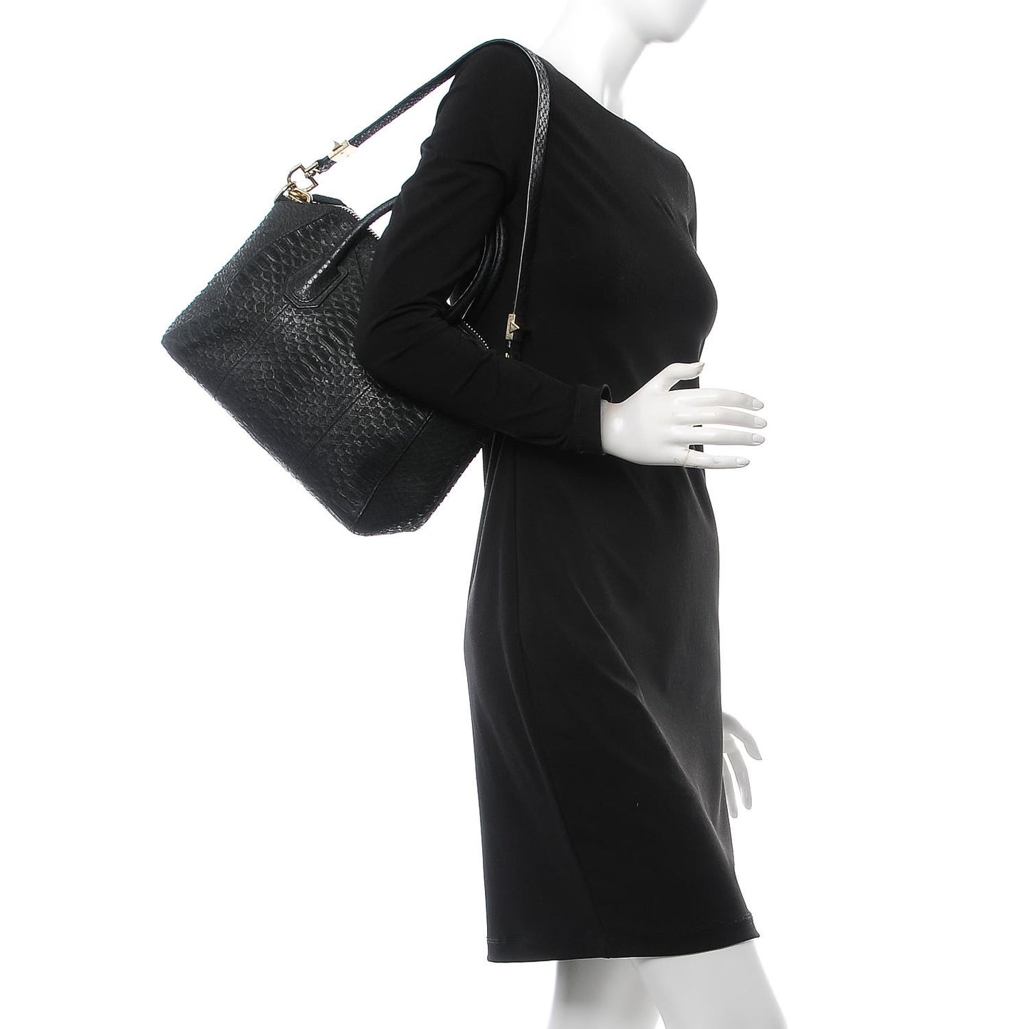 Python Small Antigona Black