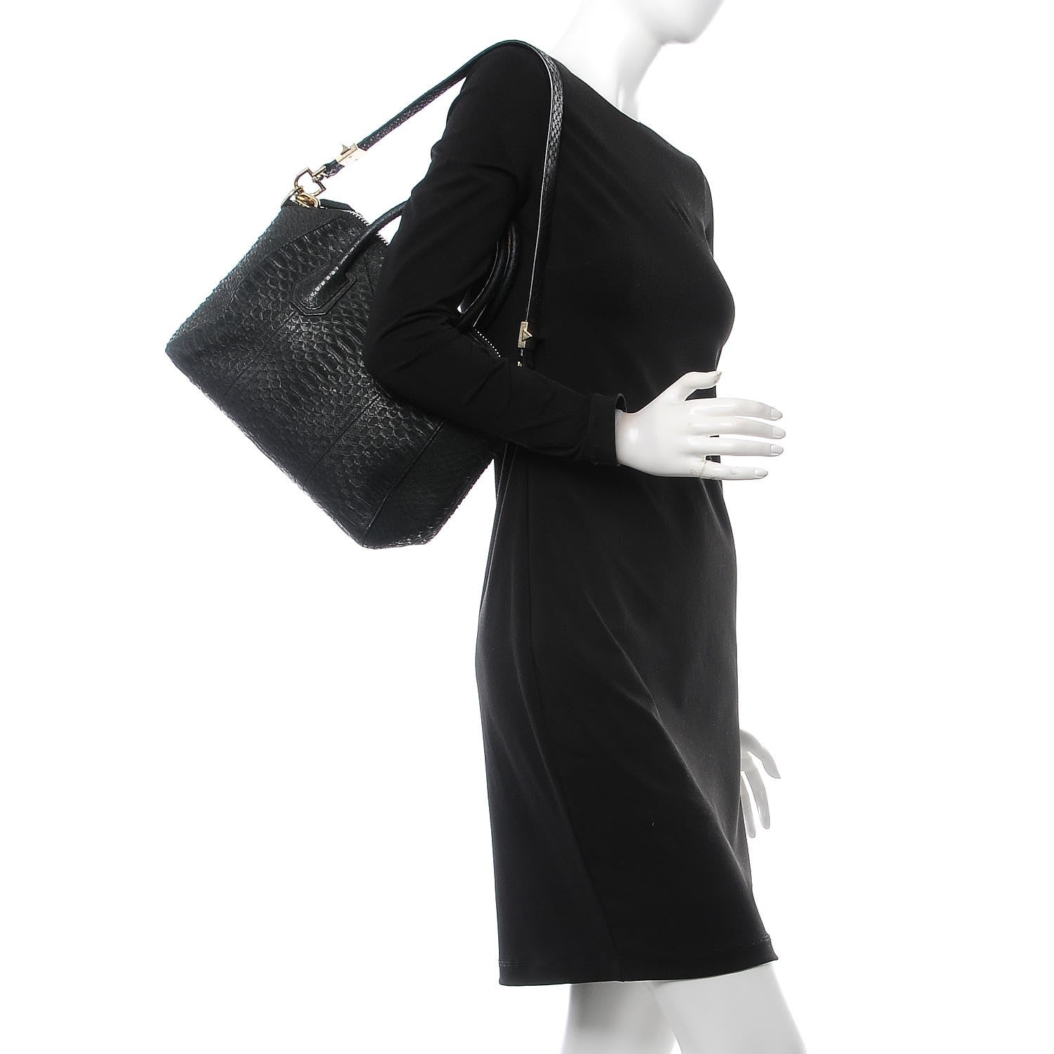 Givenchy Python Small Antigona Black 3 of 21