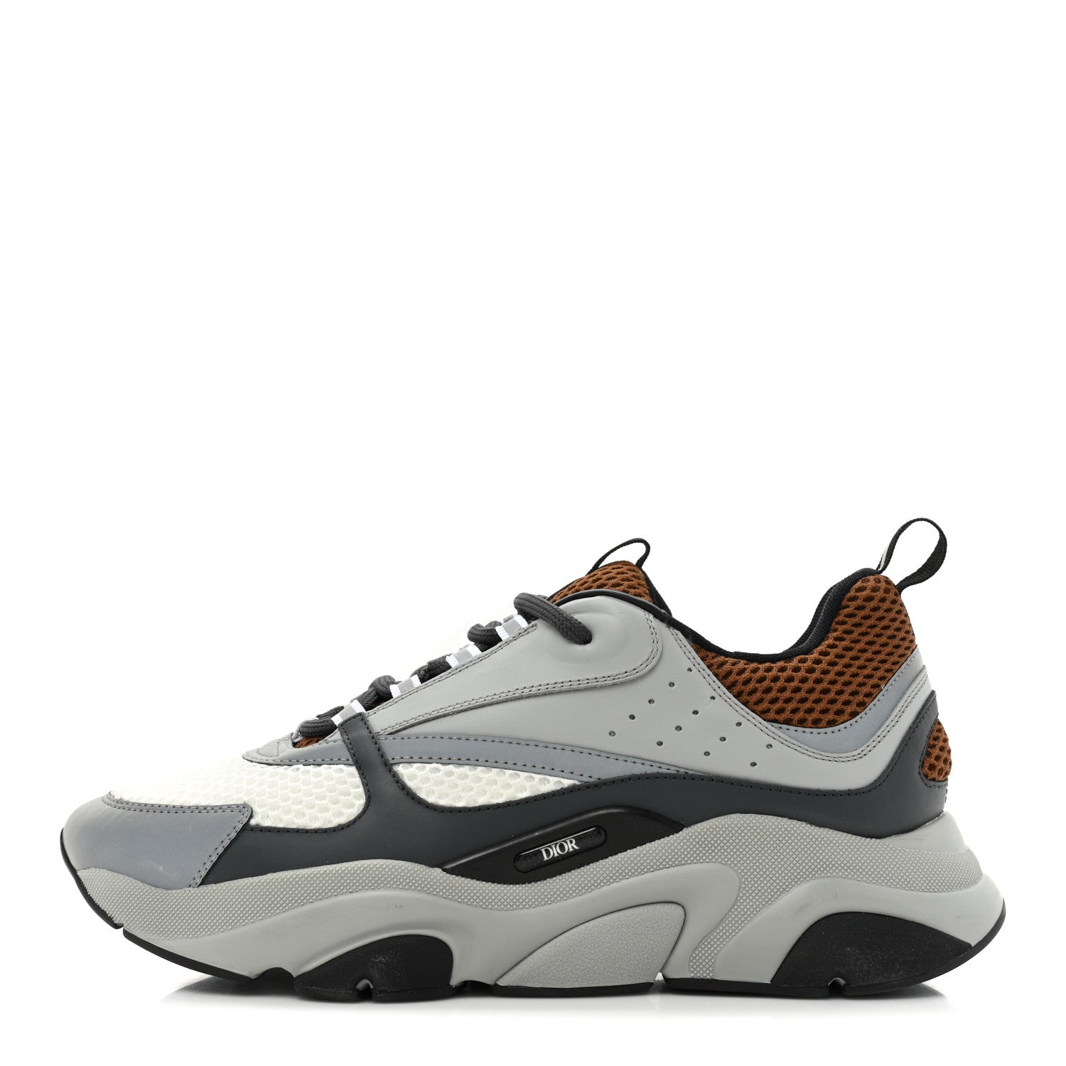 Christian Dior Technical Mesh Calfskin Mens B22 Sneakers 44 Multicolor 1 of 10