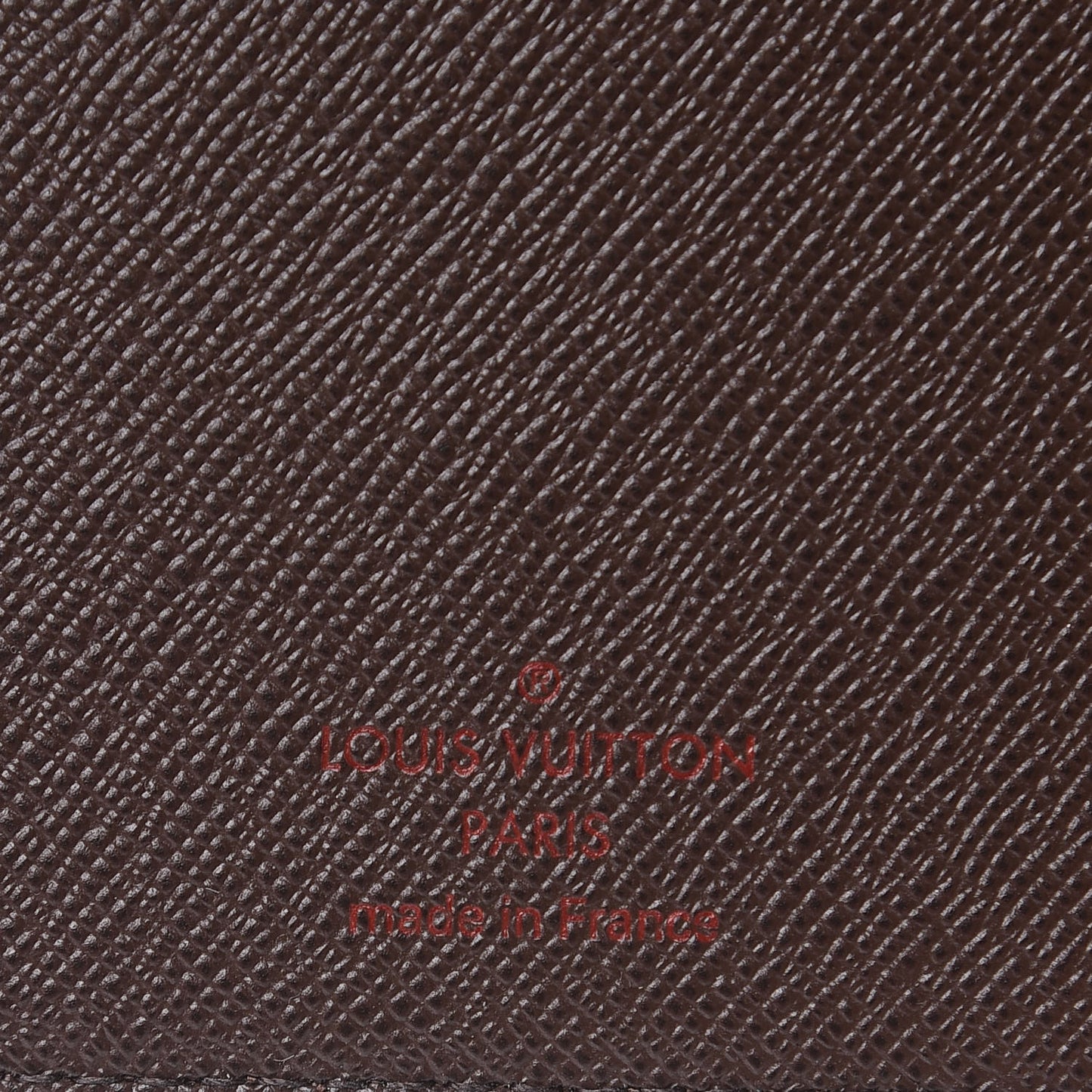 Damier Ebene Medium Ring Agenda Cover