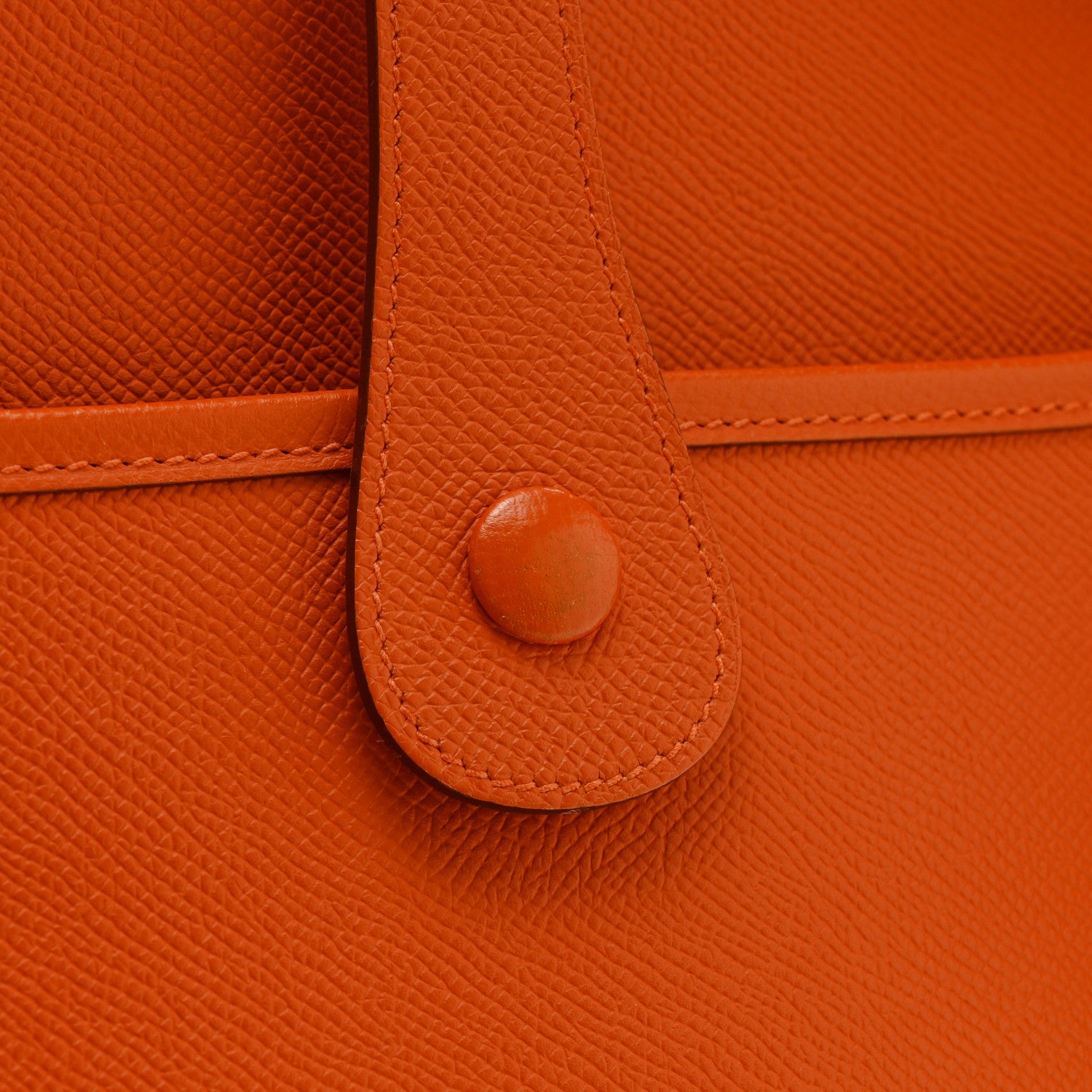 Hermes Epsom Evelyne III GM Orange 11 of 13