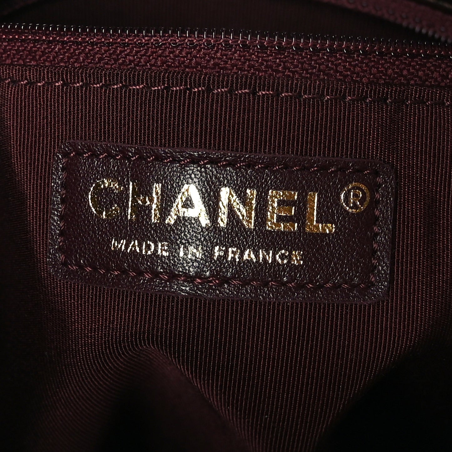 Calfskin Quilted Small On My Shoulder Drawstring Bag Brown