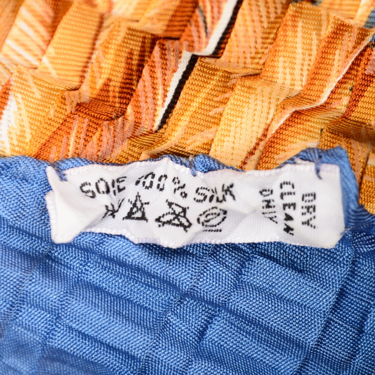 Hermes Silk Plisse Brazil Scarf 90 5 of 5