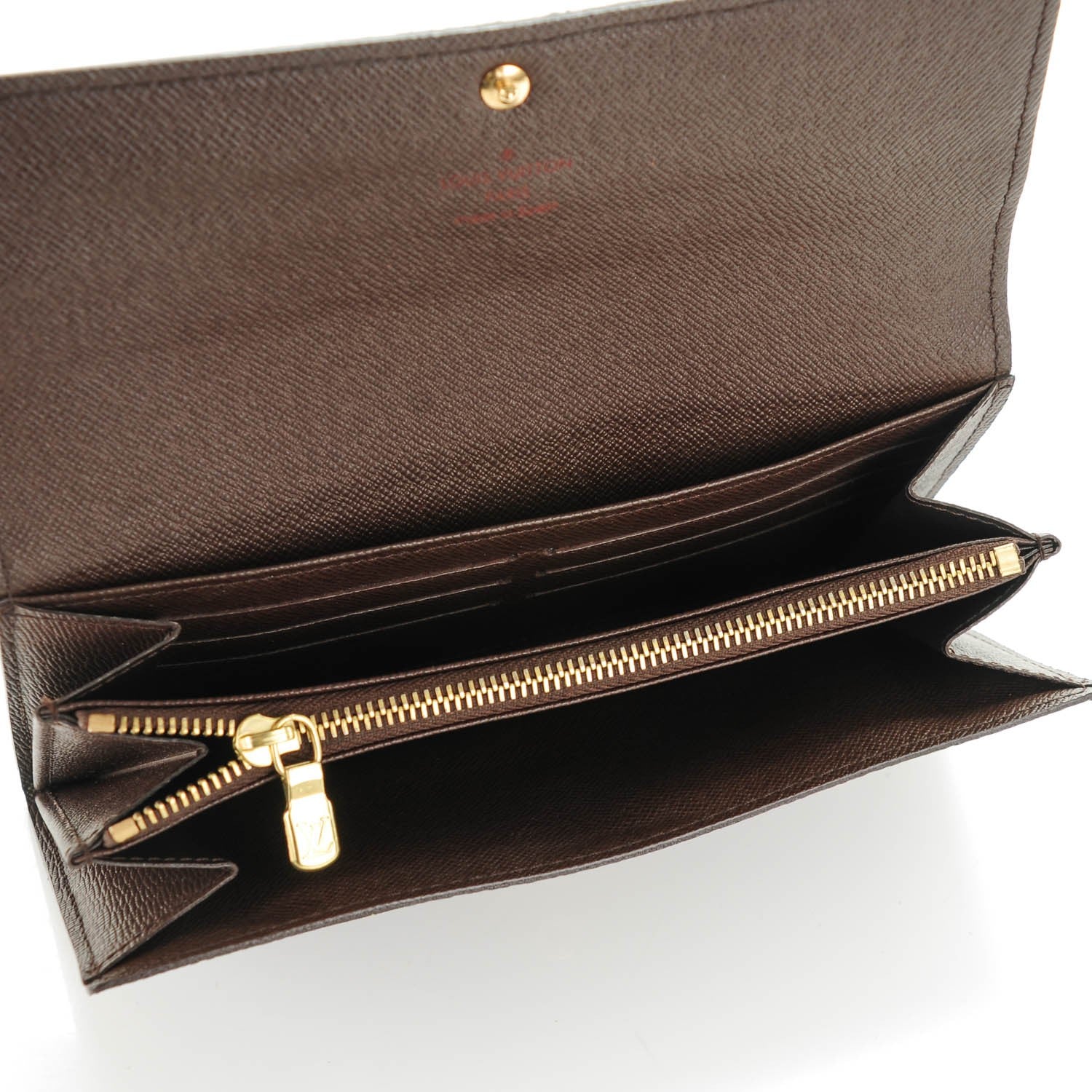 Louis Vuitton Damier Ebene Sarah Wallet 5 of 7