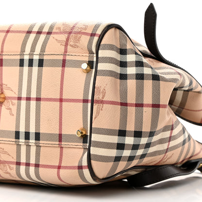 Burberry Haymarket Check Small Canterbury Tote Brown 11 of 19
