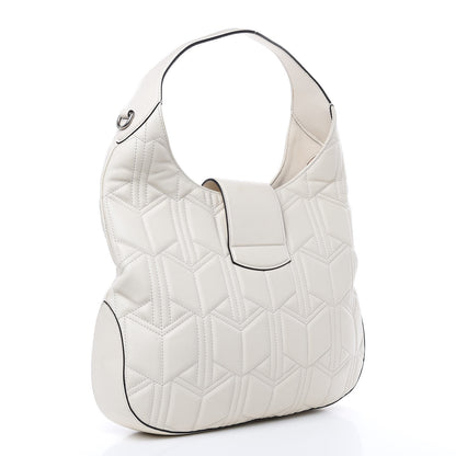 Gucci Calfskin Quilted Small Dionysus Hobo White 3 of 11
