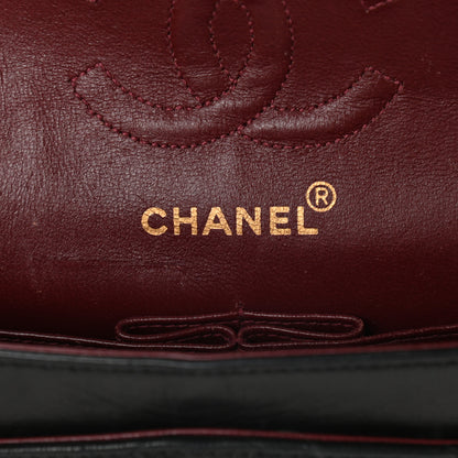Chanel Lambskin Quilted Small Double Flap Black 6 of 10