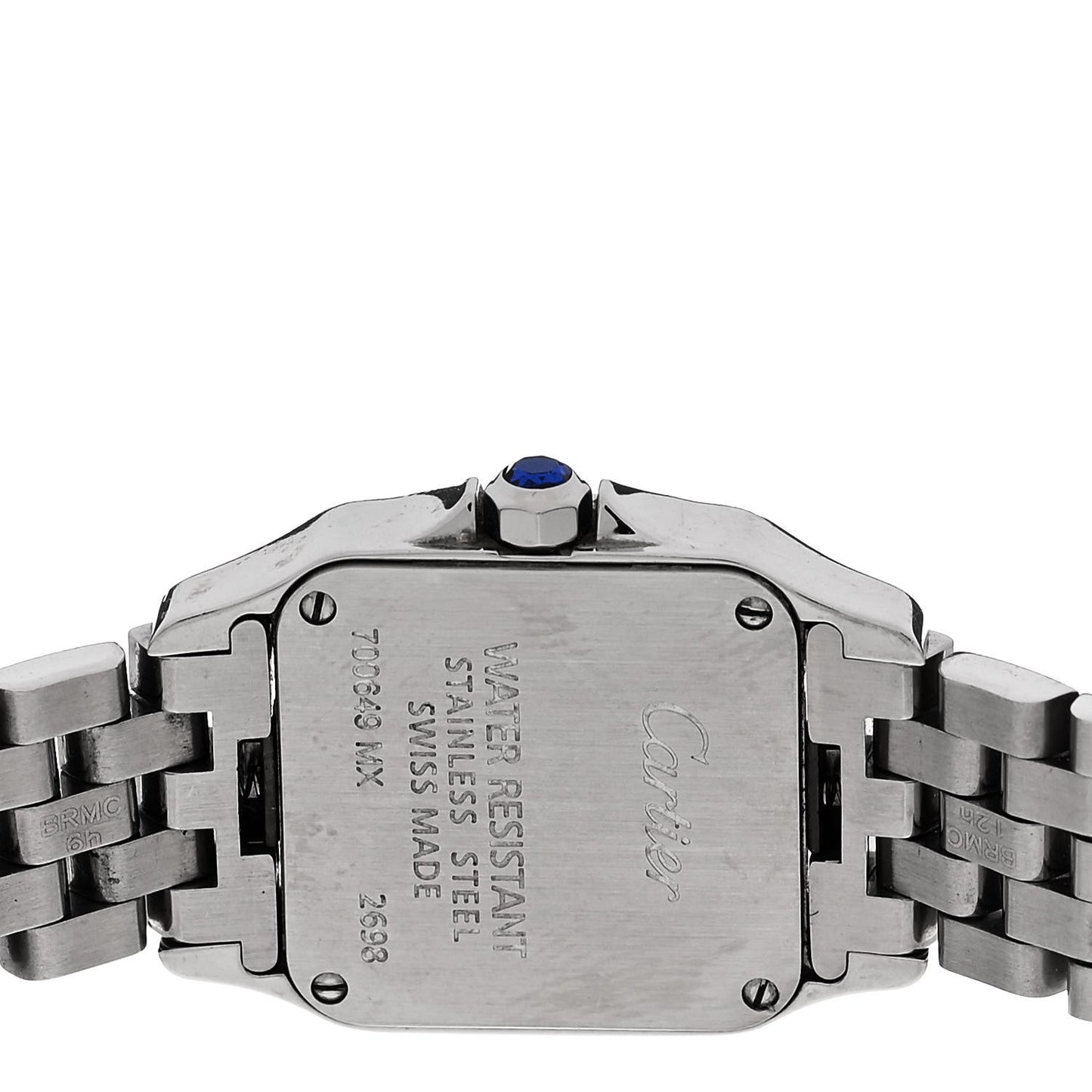 Stainless Steel 20mm Santos Demoiselle Quartz Watch