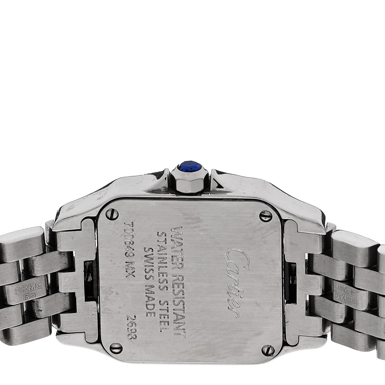 Cartier Stainless Steel 20mm Santos Demoiselle Quartz Watch 4 of 4