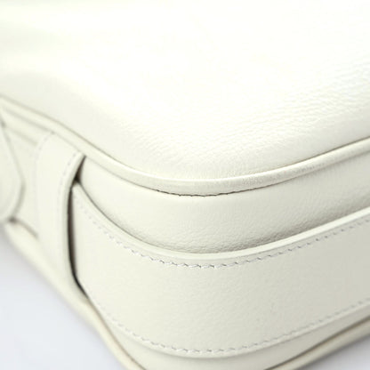 Celine Supple Calfskin Medium Romy Shoulder Bag White 6 of 15