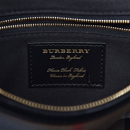 Burberry Derby Calfskin House Check Medium Camberley Black 6 of 11