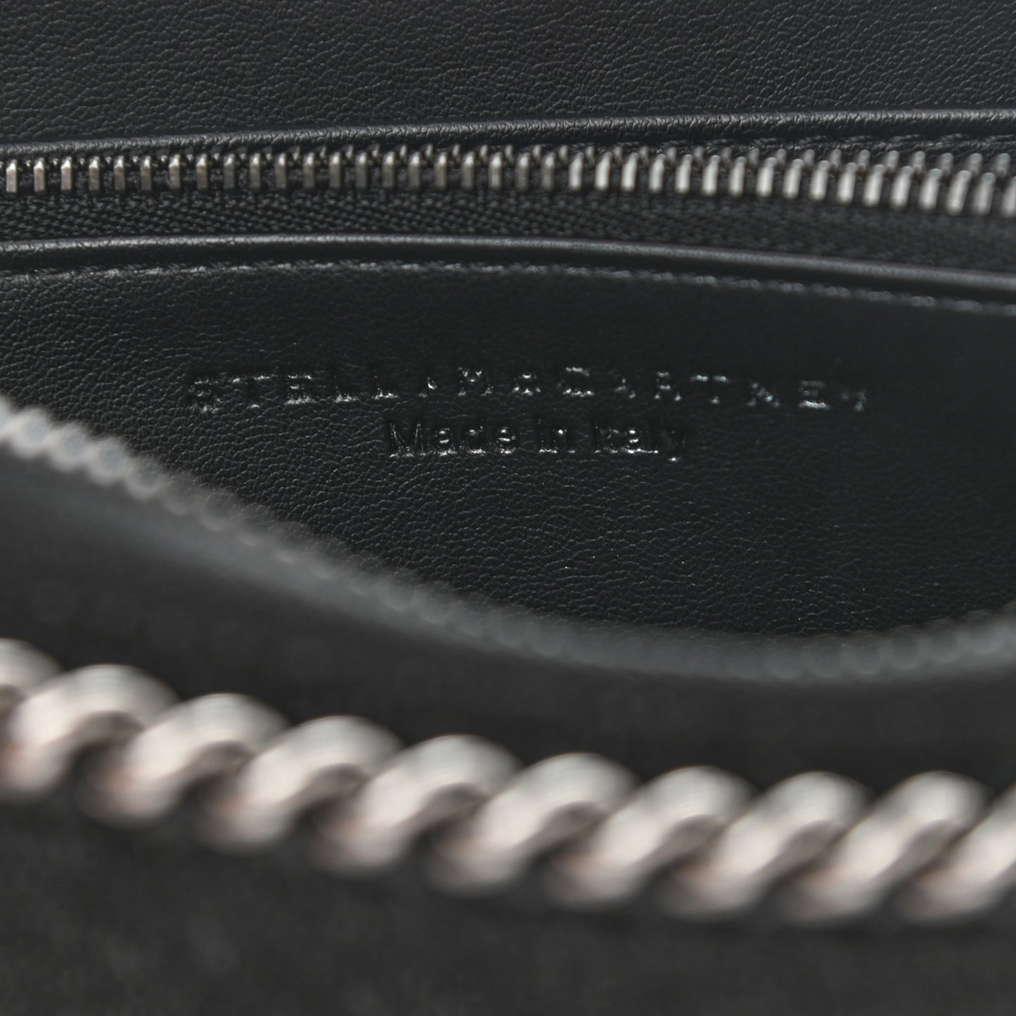 Shaggy Deer Falabella Zip Around Wallet Black