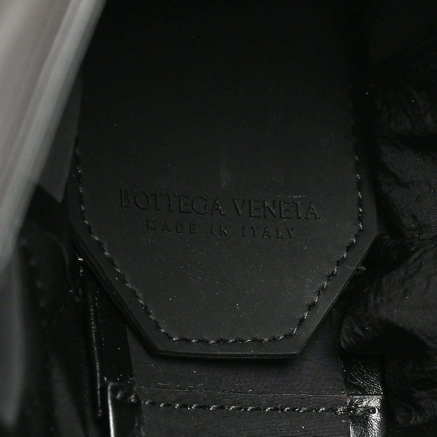 Bottega Veneta Paper Calfskin Maxi Intreccio Cassette Crossbody Bag Black 6 of 13