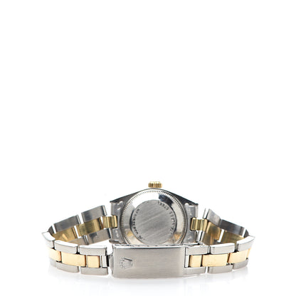 Rolex Stainless Steel 18K Yellow Gold 26mm Oyster Perpetual Date Watch Champagne 6917 3 of 5