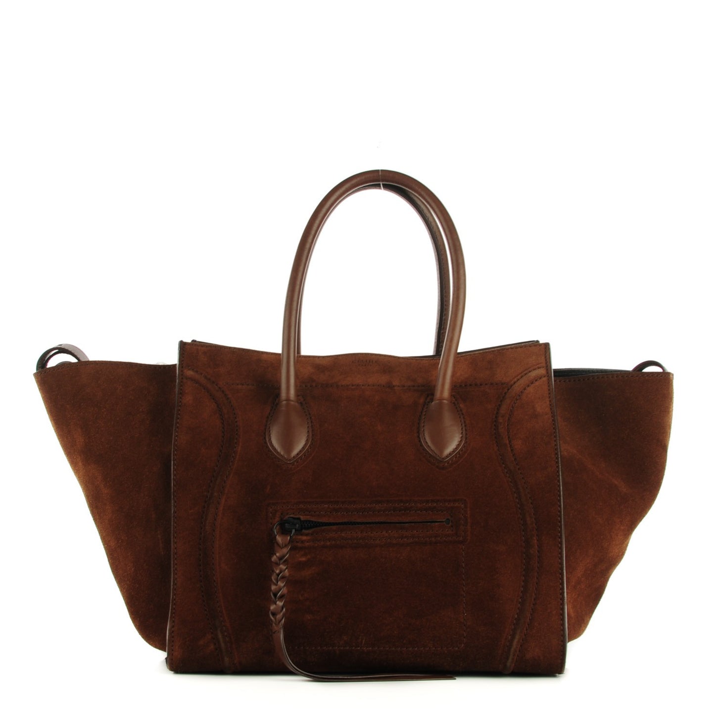 Suede Medium Phantom Luggage Olive