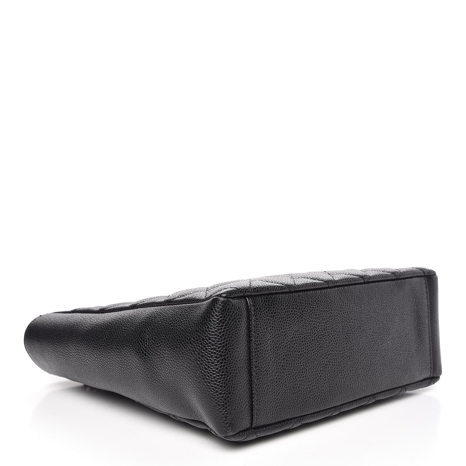 Chanel Caviar Quilted Petit Shopping Tote PST Black 4 of 9