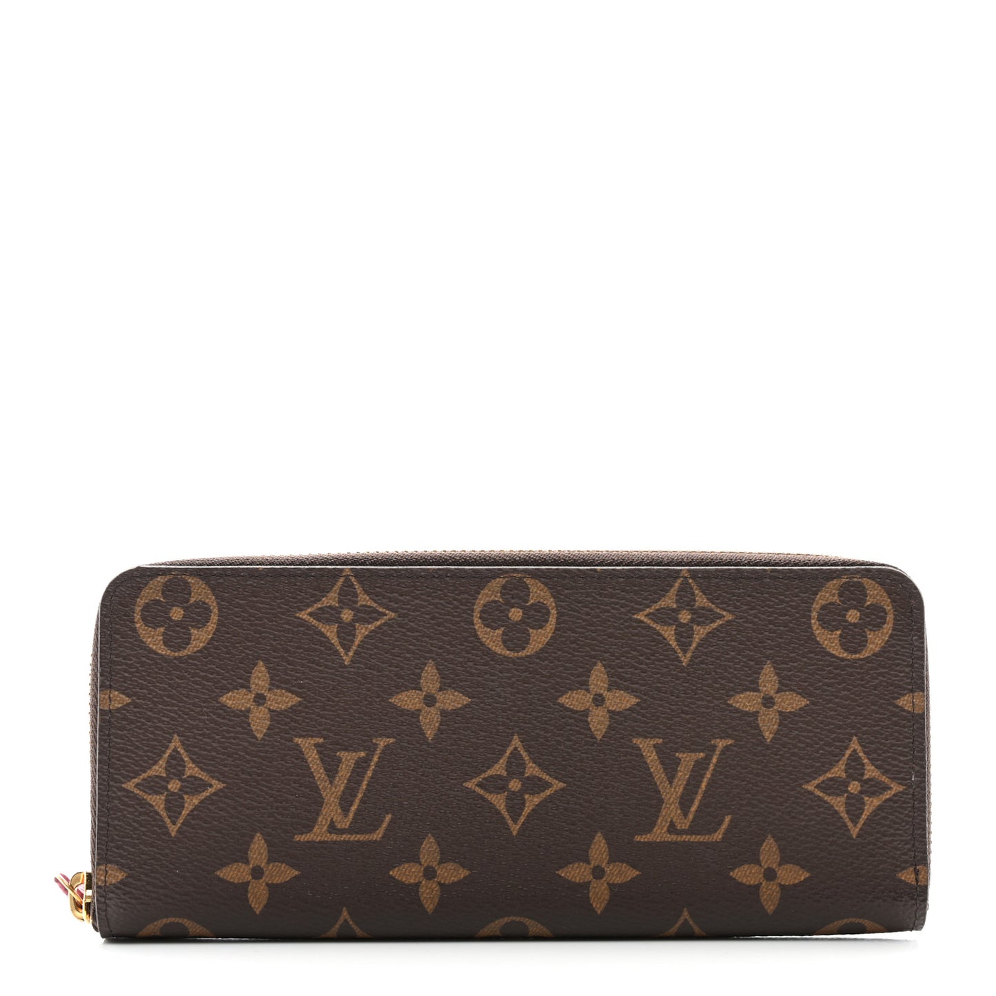 Monogram Clemence Wallet Fuchsia