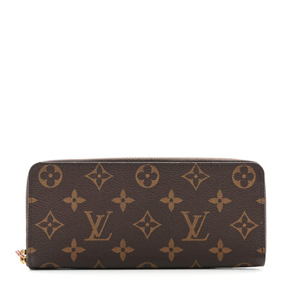 Louis Vuitton Monogram Clemence Wallet Fuchsia 1 of 7