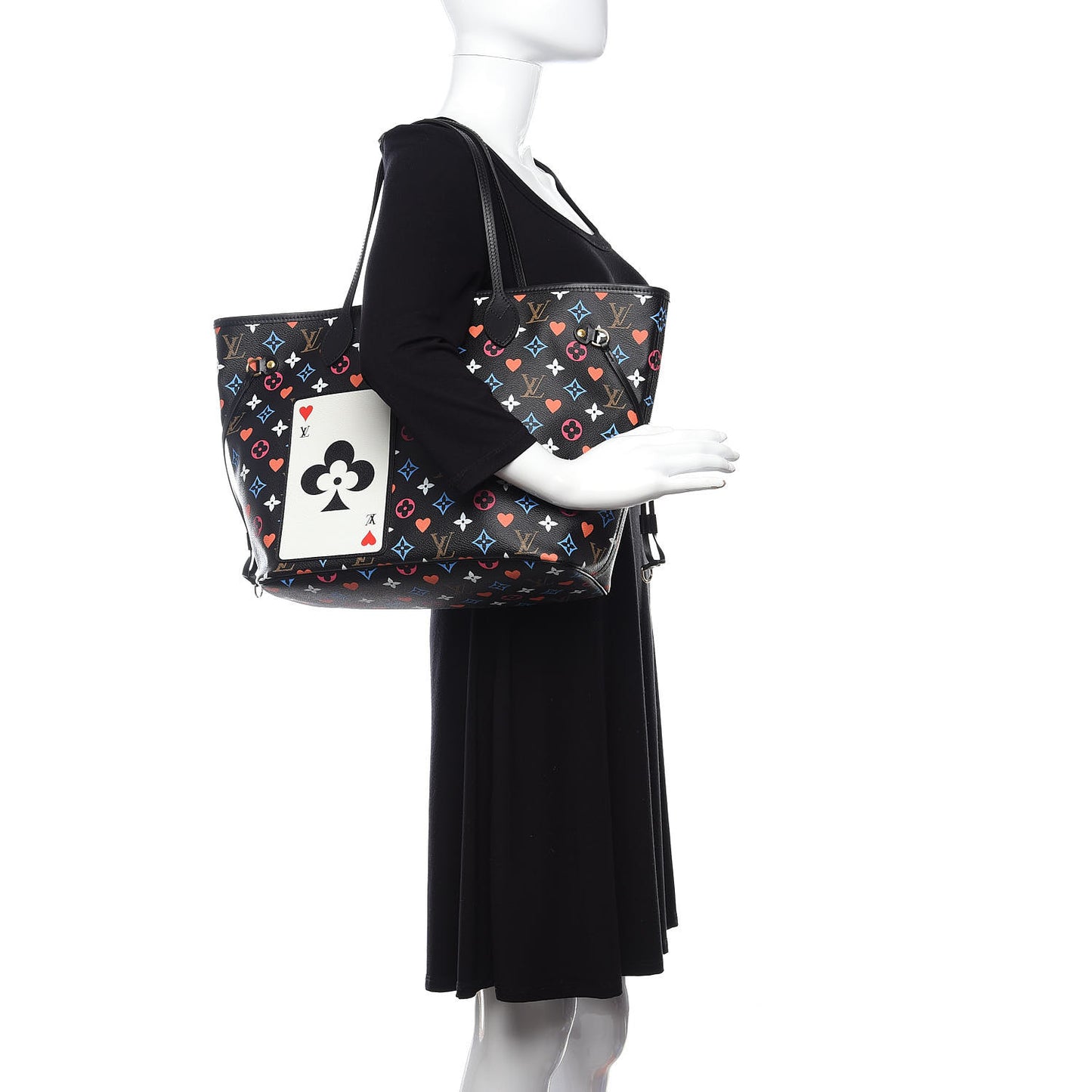 Game On Neverfull MM Black