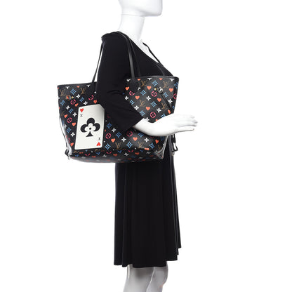 Louis Vuitton Game On Neverfull MM Black 2 of 11