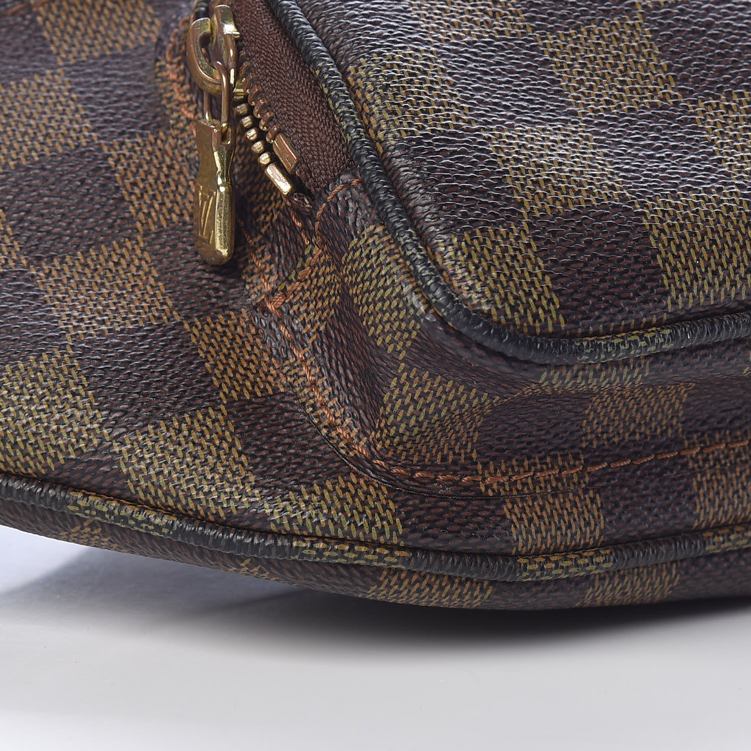 Louis Vuitton Damier Ebene Melville Bum Bag 9 of 10