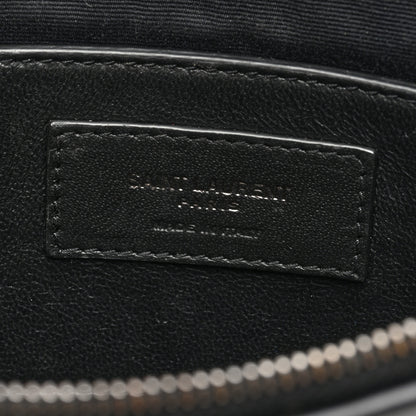 Saint Laurent Calfskin Heart Monogram Crossbody Black 6 of 8