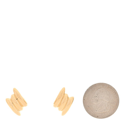 Anita Ko 18K Yellow Gold Small Claire Earrings 2 of 5