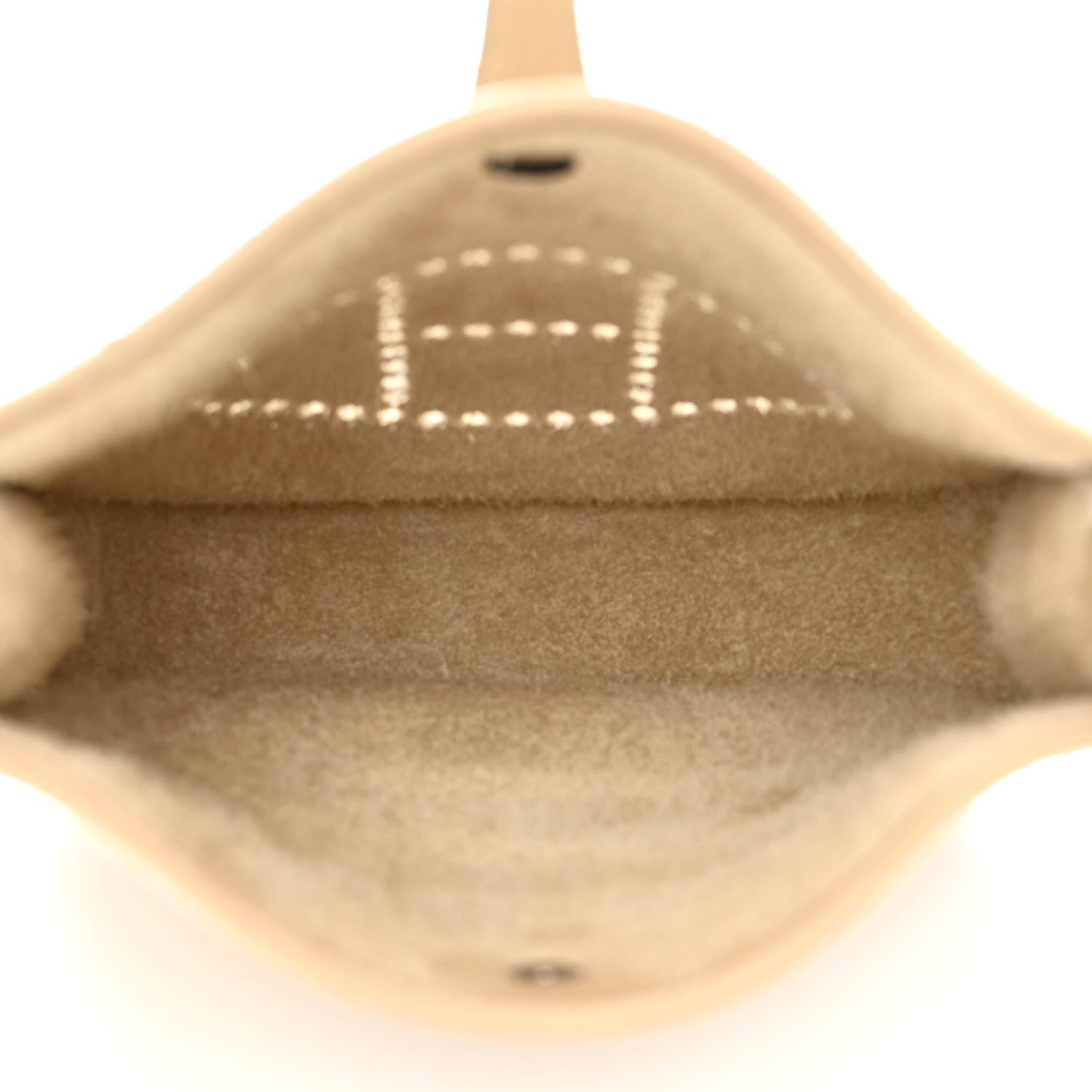 Hermes Taurillon Clemence Amazone Evelyne TPM Beige Marfa 5 of 12