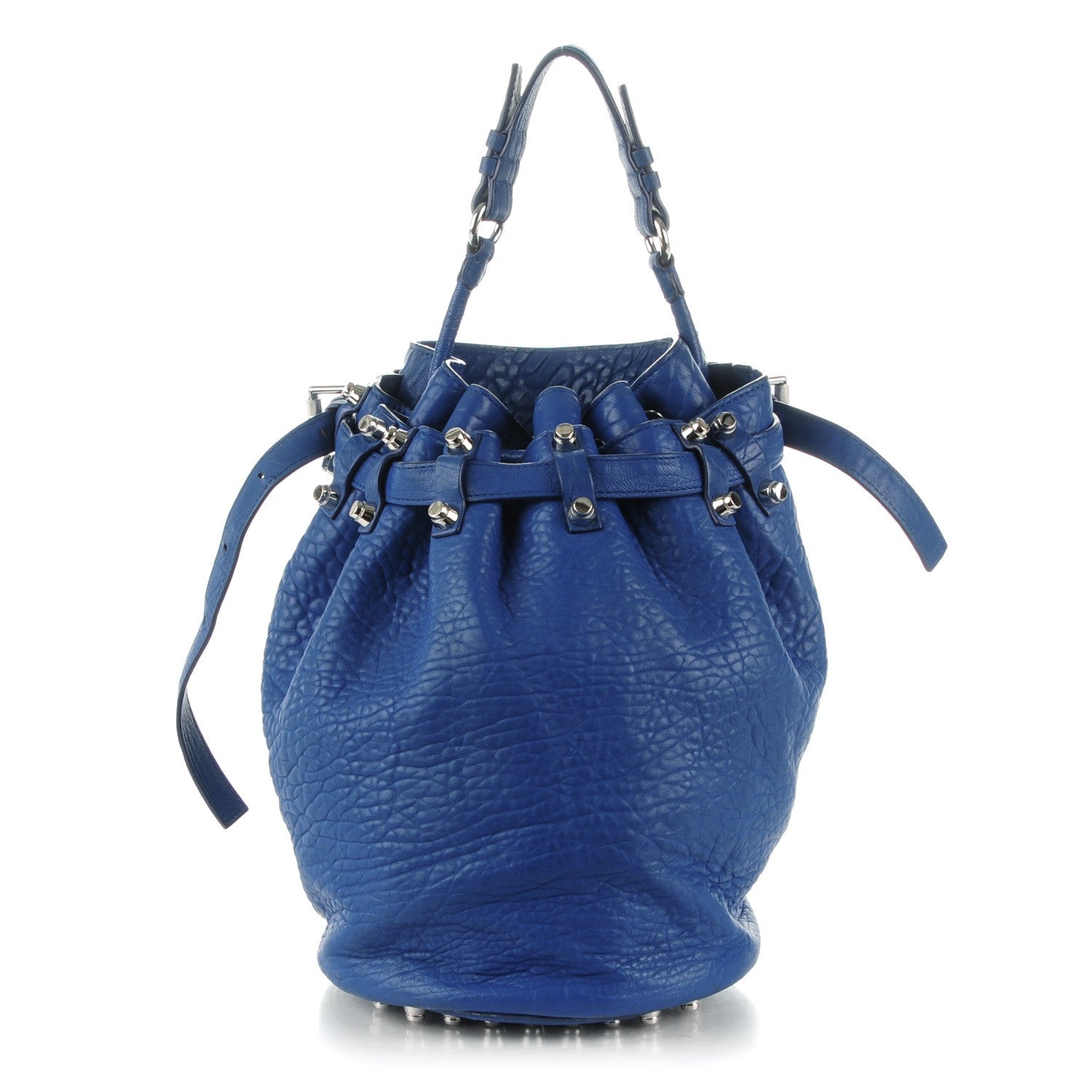 Alexander Wang Pebbled Lambskin Diego Royal Blue 1 of 8