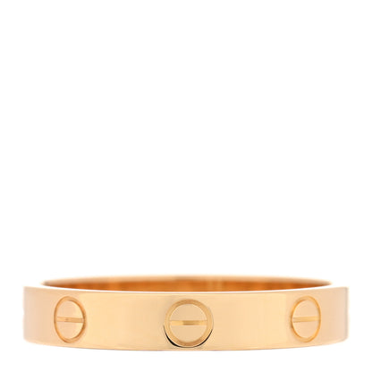 Cartier 18K Yellow Gold 3.5mm LOVE Wedding Band Ring 58 8.5 3 of 4
