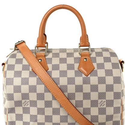 Louis Vuitton Damier Azur Speedy Bandouliere 25 9 of 11