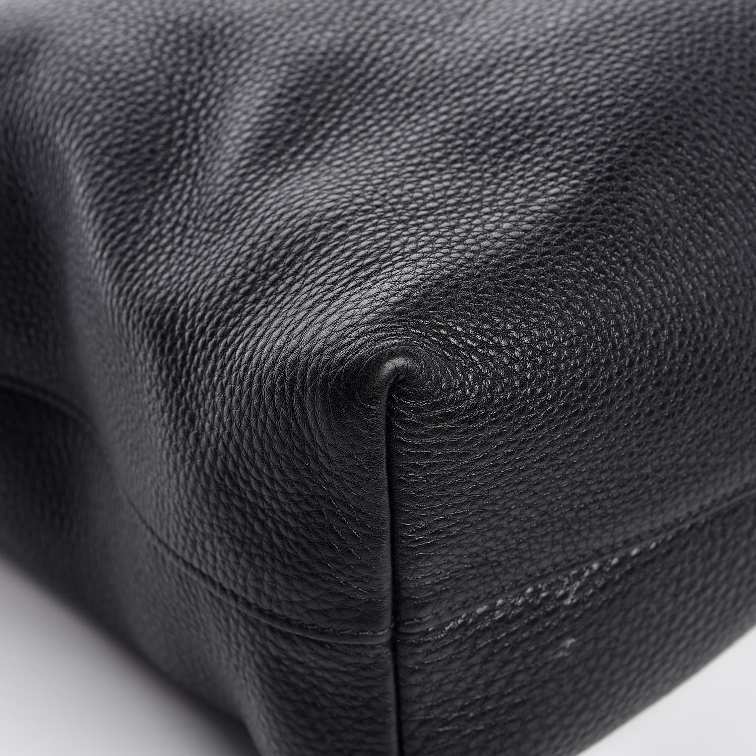Prada Vitello Daino Tote Black 11 of 14