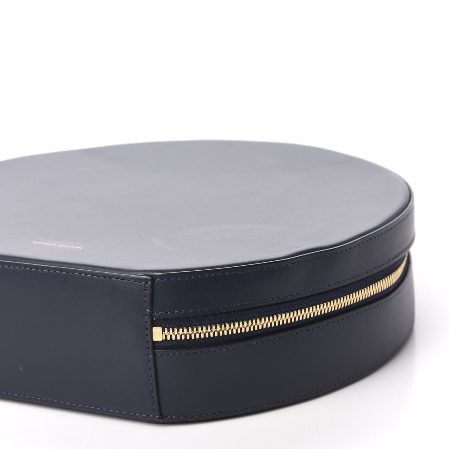 Calfskin Circle Bag Navy