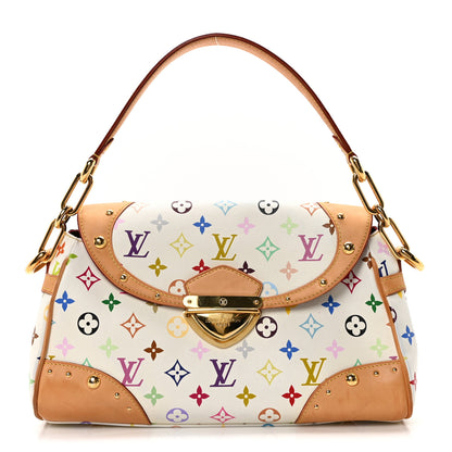 Louis Vuitton Monogram Multicolor Beverly MM White 1 of 9