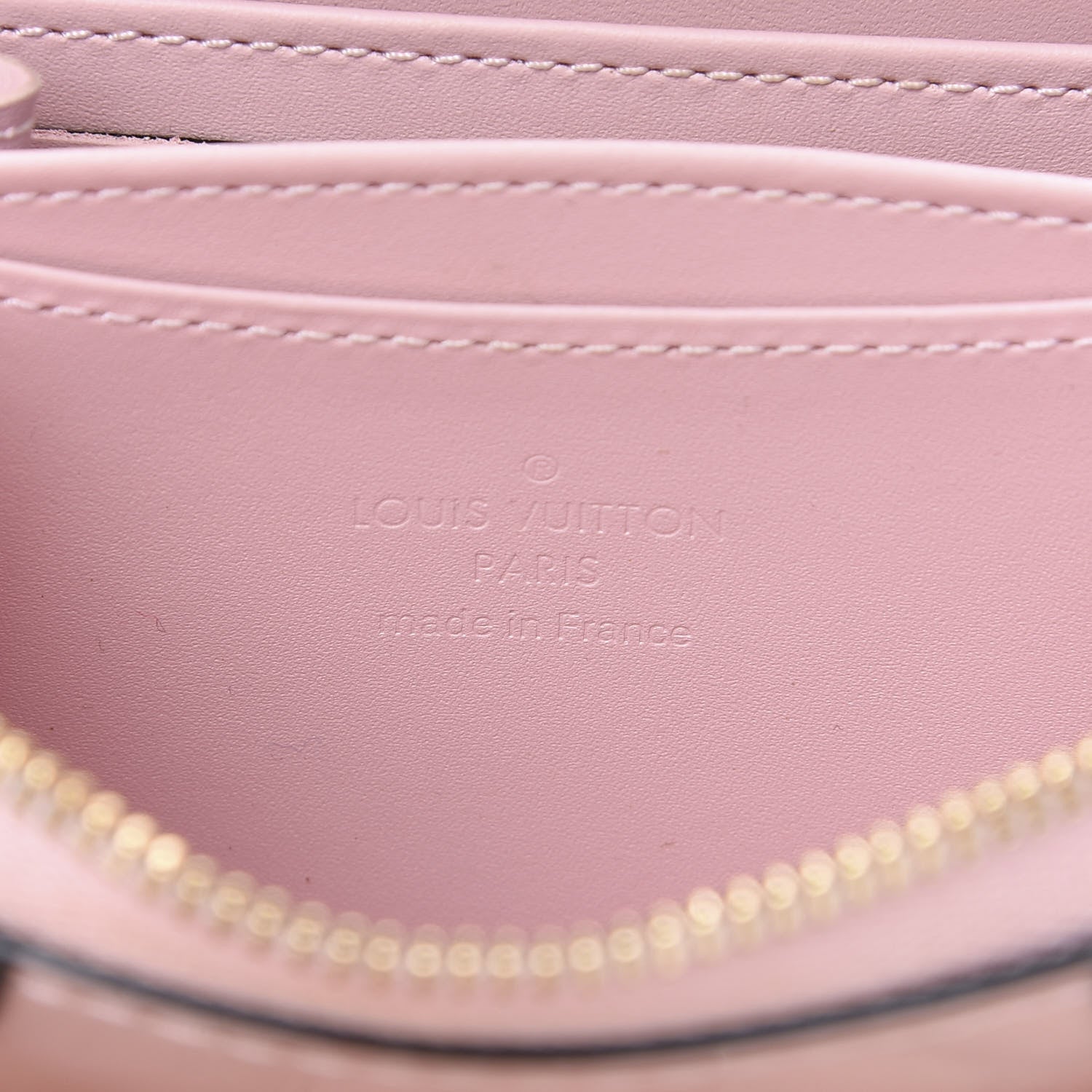 Louis Vuitton Patent Miroir Venice Zippy Coin Purse Rose Ballerine 5 of 6