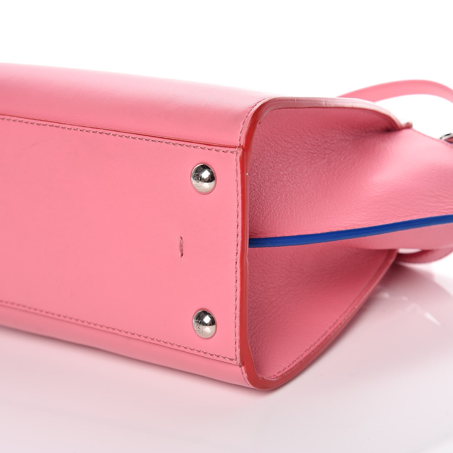 Fendi Vitello Dolce Mini 3jours Tote Pink 6 of 14