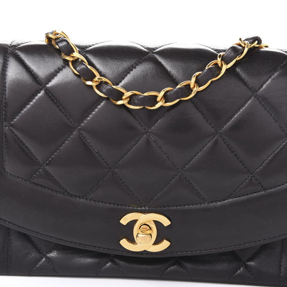 Chanel Lambskin Quilted Small Single Flap Black 9 of 9