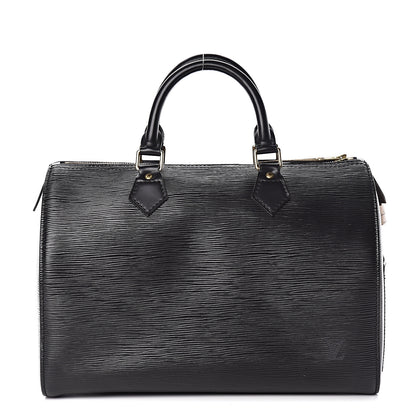 Louis Vuitton Epi Speedy 30 Black 1 of 13