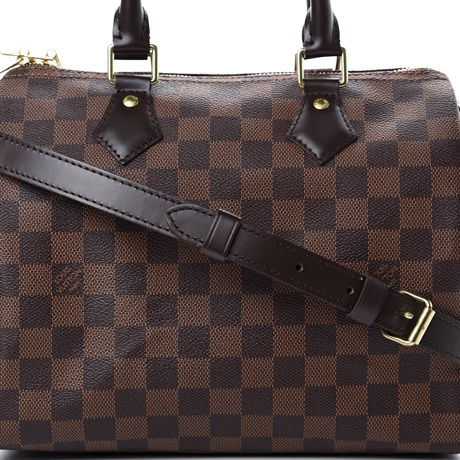 Louis Vuitton Damier Ebene Speedy Bandouliere 25 8 of 11