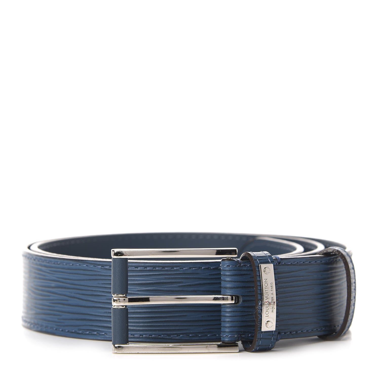 Louis Vuitton Epi 35mm Belt 90 36 Cyan 1 of 4