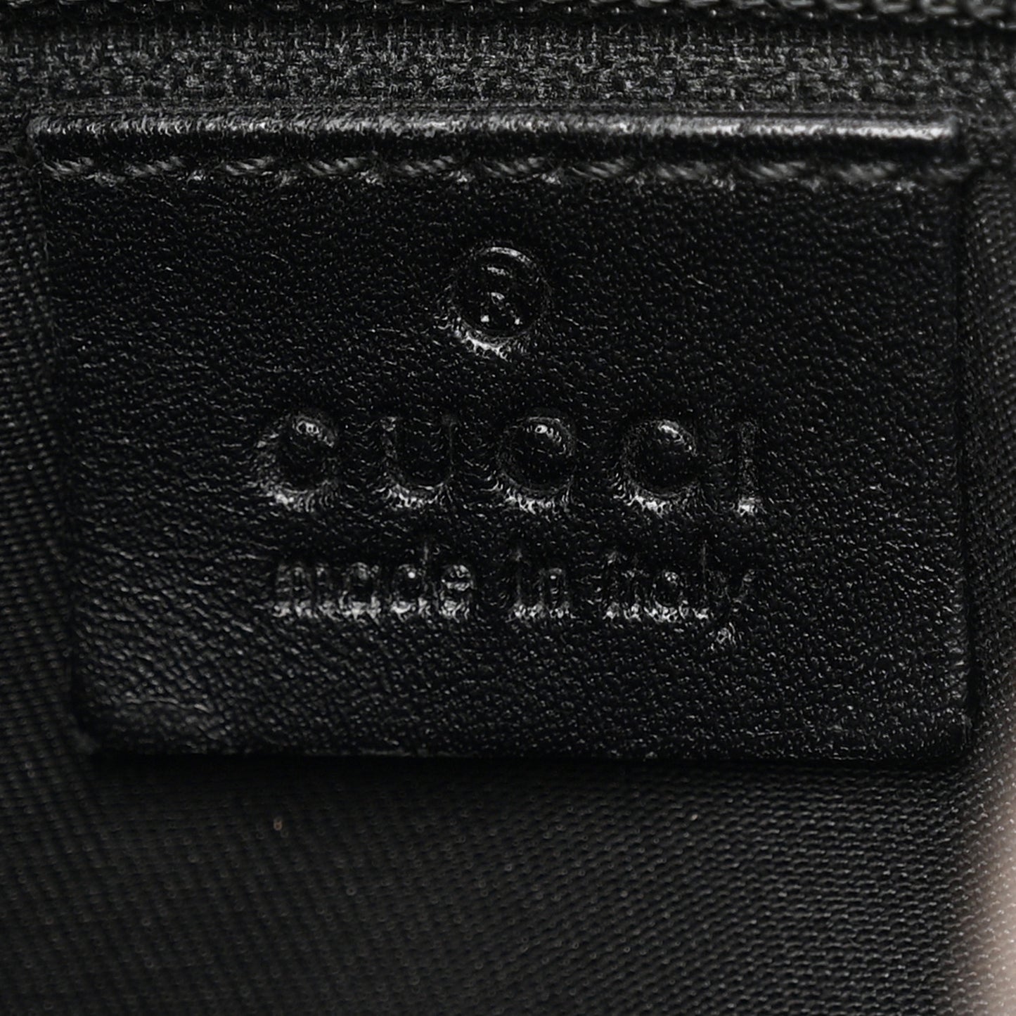 Guccissima GG Messenger Bag Black